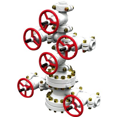 Steam Injection and Oil Recovery Wellhead